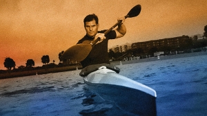 Cliff Meidl kayaking